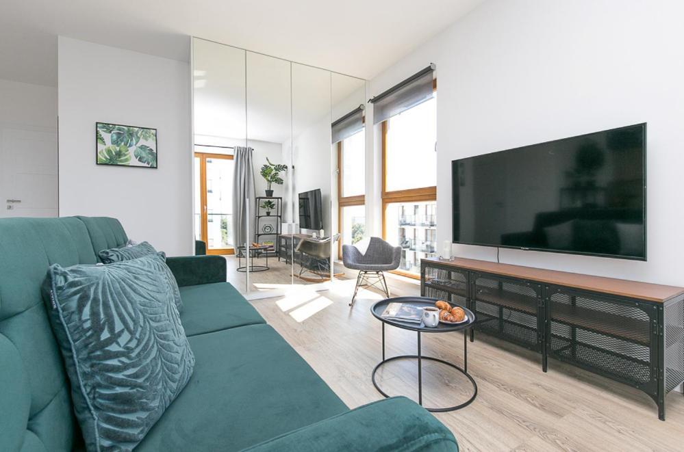 Apartament Black Zajezdnia Wrzeszcz Gdańsk Exterior foto